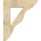 Ekena Millwork Funston Slat Rough Sawn Bracket w/ Offset Brace, Douglas Fir, 8"W x 30"D x 36"H BKT0806X30X36FST06RDF - alternate 3
